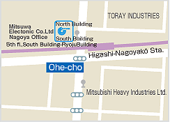 Map of NagoyaOffice